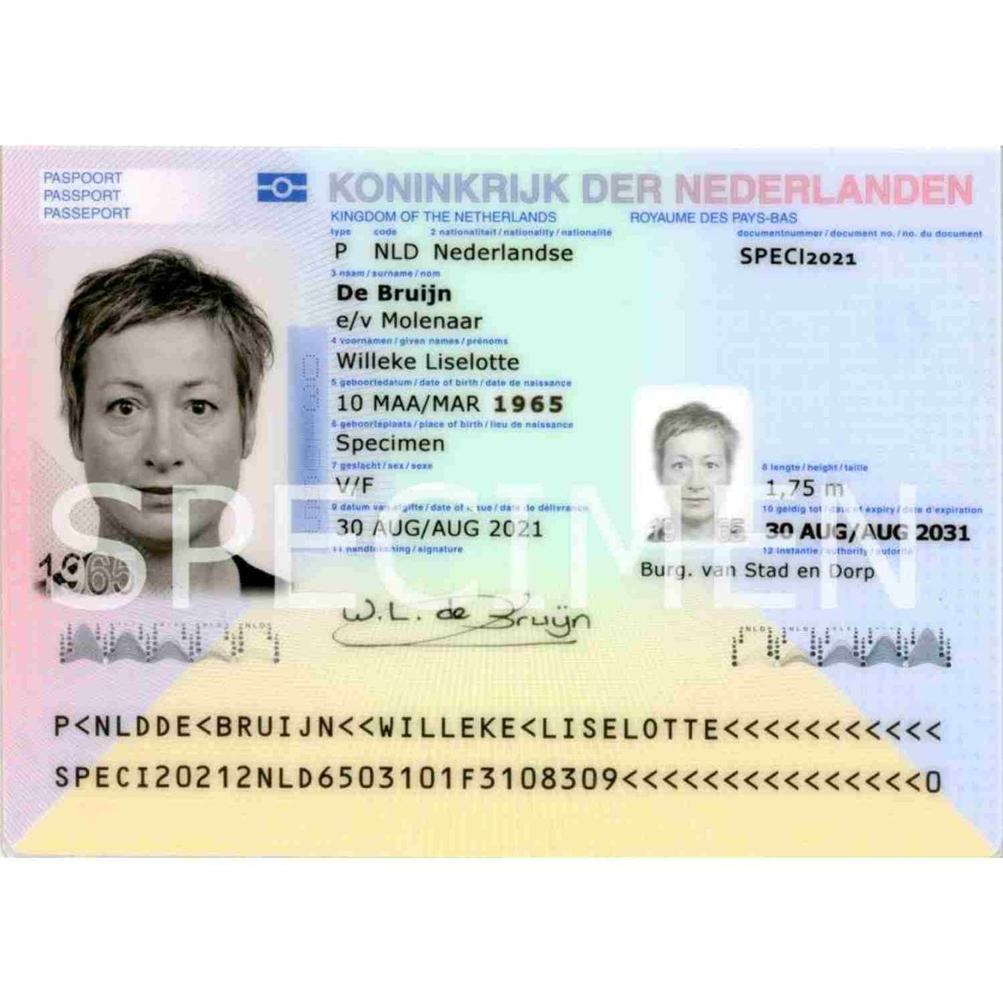 PASPOORT – VERTALING
